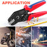 Knoweasy JST Crimper and Molex Crimper Compatible with JST, Dupont, Molex terminals - Precision JST Crimp Tool...