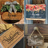 6 Pieces Welcome Stencils for Painting on Wood, Family Doormat Stencils Welcome Sign Templates for Painting Fabric Wall Wood Sign (Welcome-2)...