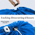 Handy Laundry Shoulder Strap Bag - Drawstring Locking Closure, Durable Nylon Material, Large Capacity, Heavy Duty Stitching, Perfect for Laundroma...