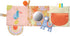 Manhattan Toy Llama Themed Soft Baby Activity Book with Squeaker, Crinkle Paper and Baby-safe Mirror Small...