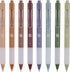 Gel Pens - Earthy, Matte Finish, Smooth Writing, No Bleed - For Journaling, Bible Notes, Drawing - Cute School Supplies, 8 Pack...
