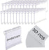 50pcs Labels for Storage Bins Plastic Label Clip, Basket Labels Clip On Wire Shelf Price Label Holder Merchandise Sign Display Holder, 50pcs Label...