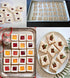 Square Cookie Cutter Set-5 Pack Stainless Steel Square Biscuit Molds Fondant Cake Cookie Cutter Set Pastry Mold-2",2.5", 3", 3.5",4"...