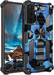 Samsung Galaxy S21 Plus Phone Case,SZYZ Camouflage Sturdy Case with Heavy Duty Shockproof Military Grade Anti-Fall Protection and Built-in Magneti...