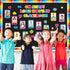 70Pcs Look Who's in Classroom Bulletin Board Set Back to School Wall Chalkboard Decors Phone Shaped Paper Cutouts DIY Photo Supplies First Day of ...