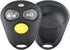 KeylessOption Keyless Entry Remote Control Starter Car Key Fob Case Shell Outer Cover 2 Button Pads for Viper Aftermarket Alarm...