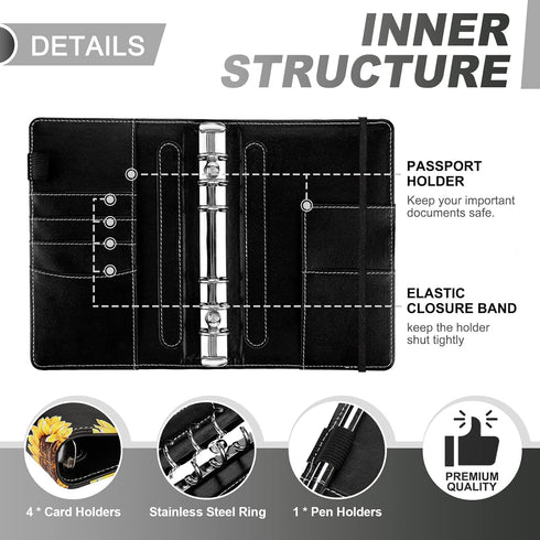 Onlyesh Budget Binder, Budget Binder with Zipper Envelopes, Cash Envelopes for Budgeting, Money Organizer for Cash, 28Pcs Budget Binder with Cash ...
