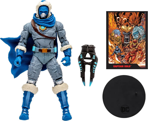 McFarlane Toys - DC DIRECT 7IN FIGURE with COMIC - The FLASH WV2 - CAPTAIN COLD...