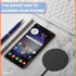 Ultra Slim Wireless Charging Pad for Phones by It’s Just Smart, Fast Charger for iPhone 15 14, Samsung S24 S23, Google Pixel 8 Pro, Android Phones...
