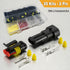 20 Kit 2 Pin Connector, 20-16 AWG Waterproof Electrical Automotive Wire Connector, 1.5mm Series Terminals Male Female Car Harness Plug Sets...