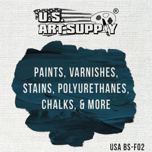 US Art Supply 2 inch Foam Sponge Wood Handle Paint Brush Set (Value Pack of 20) - Lightweight, Durable and Great for Acrylics, Stains, Varnishes, ...