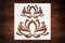 Reusable Lotus Flower Stencil 5.5" x 5.5" - Serene Botanical Design for Peaceful Crafts...