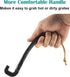 Cast Iron Grill Grate Lifter, Cooking Grid Lifter Gripper for Big Green Egg, Primo Kamado Charcoal Grill Smoker...