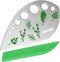 Herb Stripper, Jiaedge Green 9 holes Stainless Steel Kitchen Herbs Leaf Stripping Tool, Metal Herb Peeler for Kale, Collard Greens, Thyme, Basil, ...