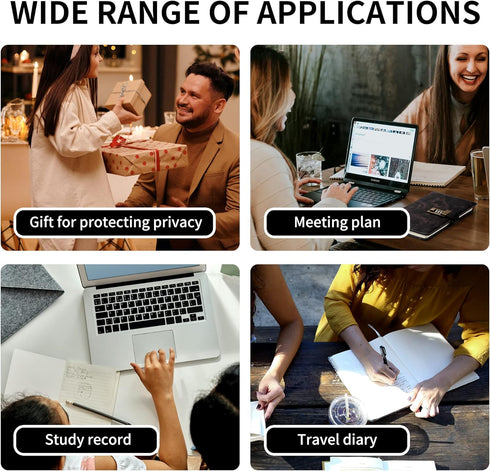 CAGIE Marble Diary with Lock for Girls, Waterproof Journal with Lock 192 Pages Secret Women Locked Diary with Pen, Password Locked Journals for Me...