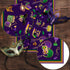 Pudodo Mardi Gras Table Runner Carnival Mask Fleur De Lis Tablecloth New Orleans Masquerade Party Kitchen Dining Home Decoration (13" x 72")...