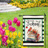 Back to School Garden Flag Cardinal Books Garden Flag First Day of School Vertical Double Sided Rustic Farmland Burlap Yard Lawn Outdoor Decor 12....