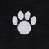 Bone Dry Pet Grooming Towel Collection Embroidered Absorbent Microfiber Drying Set, 15x30, Black, 3 Count...