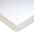 TL Care Fitted Crib Sheet 28" x 52", Soft Breathable Neutral 100% Cotton Jersey Sheet, Pink Stars and Moon, for Boys and Girls, Fits Crib and Todd...