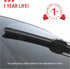 14 inch Rear Wiper Blade Fit for Honda Pilot 2015 2014 2013 2012 2011 2010 2009 Back Windshield Wiper 14-F (Single)...