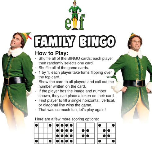 AQUARIUS - Elf Family Bingo Game...