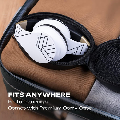 PowerLocus Bluetooth Over-Ear Headphones, Wireless Stereo Foldable Headphones Wireless and Wired Headsets with Built-in Mic, Micro SD/TF, FM for i...