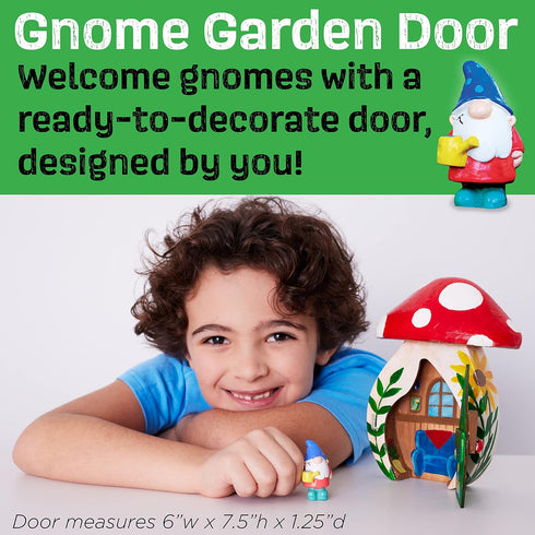 Creativity for Kids Gnome Garden Door - Painting Arts and Crafts for Boys and Girls, Kids Activities for Ages 6-8+...