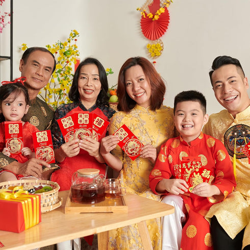 48 Pcs Chinese Red Envelopes 2024 Lucky Money Envelopes Hong Bao Red Pocket Envelope for Money Year of the Dragon 2024 Gifts for Spring Festival W...