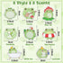 ANGOLIO 8Pcs Frog Cute Car Air Freshener Hanging Car Rearview Mirror Pendant Scent Car Ornaments Kawaii Cute Frog Fresheners Automotive Room Decor...