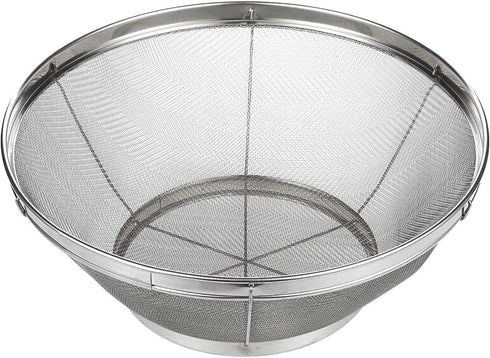 Juvale Fine Mesh Strainer 11" x 4" - Stainless Steel Rice Strainer & Mesh Colander for Pasta, Quinoa & Yogurt - (Silver Colour)...