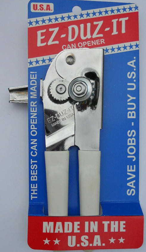 EZ-DUZ-IT Can Opener, White...