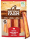 Natural Farm Odor-Free Thick Bully Sticks (6”, 5-pack) ALL-NATURAL Long-Lasting Dog Chews, 100% Beef Pizzle, Grass-Fed, Grain-Free, Protein for Mu...