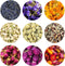 TooGet Fragrant Dried Flowers and Herbs Accessories Decorations 9 Bags Set Dry Flowers for Soap Bath Bombs Making and Dried Flower Crafts...