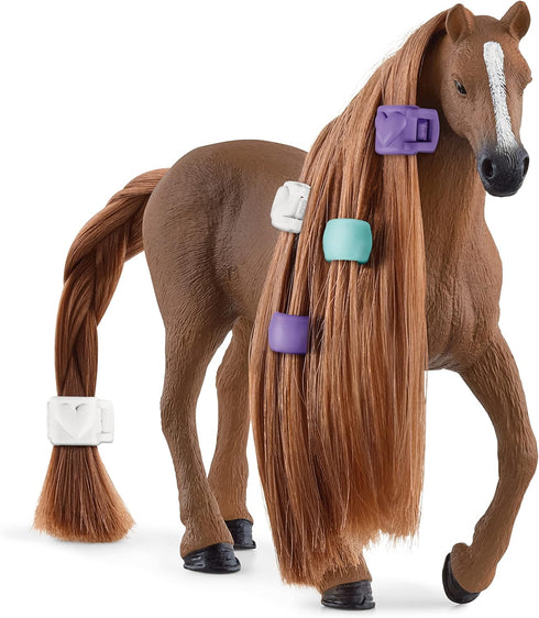 Schleich Horse Club Sofia's Beauties English Thoroughbred Mare Playset - Realistic Toy Figure with Brushable Hair and Accessories, Fun and Imagina...