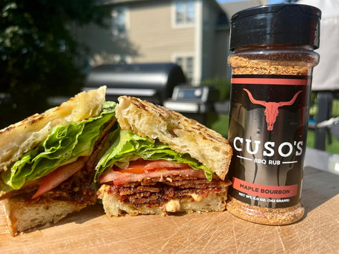 Cuso Cuts Great Tasting Maple Bourbon BBQ Seasoning Rub - Contains All Natural Ingredients - Spices & Rubs for Grill, BBQ & Marinade - Best BBQ Ru...