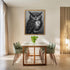 Posterizer 1 pcs- majestic black and white owl print-Gothic Art-Art for Animal Lovers- Living Room Bedroom Decor- unframed wall art...