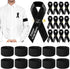 50 Pcs Mourning Ribbon Pins Black Funeral Memorial Ribbon Pins and 25 Pcs Funeral Mourning Arm Bands Forever in Our Heart Classic Elastic Armband ...