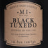 Manly Indulgence Black Tuxedo Jar Candle 16.5 oz - White Musk, Lavender, Cedarwood, Jasmine & Earthy Orris - Up to 60 Hour Burn - Soy Blend Wax, U...