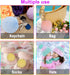 BQTQ 26 Pieces Faux Rabbit Fur Pom Pom Balls with Elastic Loop DIY Fluffy Pom Pom for Hats Beanie Shoes Scarves Gloves Bags Accessories(13 Colors,...