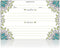 Meadowsweet Kitchens Recipe Card Set - 40 Double Sided Recipe Cards 4 x 6 Inch, Perfect Size Blank Cards for a Recipe Card Box, Make Your Own Pers...