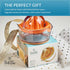 Citrus Squeezer - Orange Juicer - Manual hand Juicer - Lemon Lime Squeezer with Measuring Cup and Strainer - Space Saving and easy to use - Dishwa...