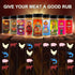 MeatSoHorny Frisky Fiesta Carne Asada BBQ Rub for Smoking and Seasoning | Brisket Rub Seasoning, Ribeye Steak, Chicken Rub, Turkey, Pork, Poultry ...