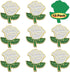12/50/100Pcs White Rose Pins Bulk 1.2“ - Valentine's Day Flower Enamel Lapel Pin Brooch Badge Gifts For Men Women Clothes Bags Hats...
