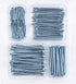 Coceca 200 Pack Hardware Nails for Hanging Pictures, 4 Size Zinc Tiny Nail Assorted Kit, Picture Nail, Small Nails, Finishing Nail, Wall Nails and...