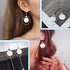120 pcs Stainless Steel Beading Hoop Earring Finding Earring Components,Triangle Earring Scallop Earring Round Hoop Earring for DIY Jewelry Making...