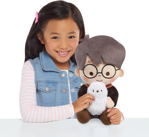 Harry Potter Wizarding Friends and Pals Harry Potter with Hedwig 11-inch Soft and Cuddly Plush Stuffed Animal...