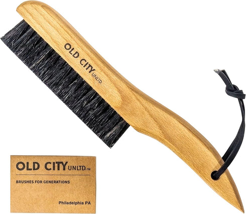 Clothes Brush Garment Brush-USA-Lint Brushes for Clothes, Lint Remover for Clothes 100% Boar Bristle Men's Wool Suit Brush, Suede, Furniture and U...