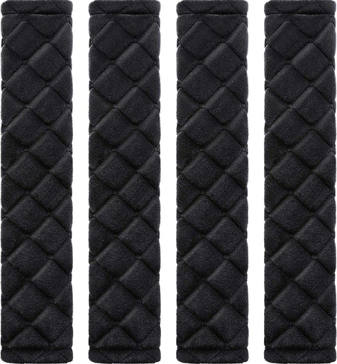 Tatuo 4 Pack Seat Belt Cover Extra Long Seat Belt Pads for Car Soft Comfort Shoulder Strap Covers Harness Pads Helps Protect Your Neck and Shoulde...