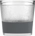 Host Freeze Cooling cups set of 2, Old Fashioned Glass with Silicone band for Bourbon, Scotch, and Whiskey, Whisky Gifts for Men, Grey...