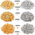 2400pcs Filigree Flower Beads Caps Metal Spacer Beads Caps Hollow Cone End Caps Jewelry Making Accessories for DIY Bracelet Earring Necklace Craft...